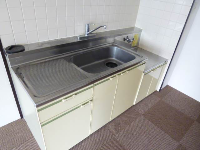 Kitchen. Gas stove can be installed kitchen