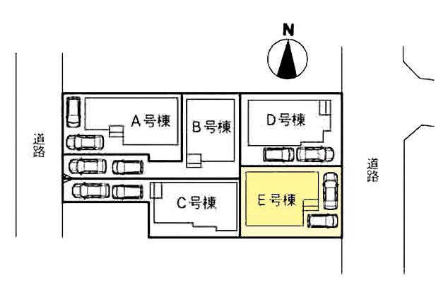 Compartment figure.  ◆ Parking two Allowed ◆