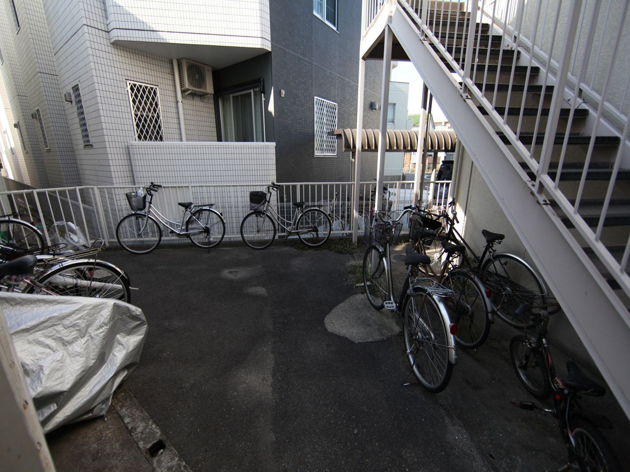 Other common areas. Bicycle parking space