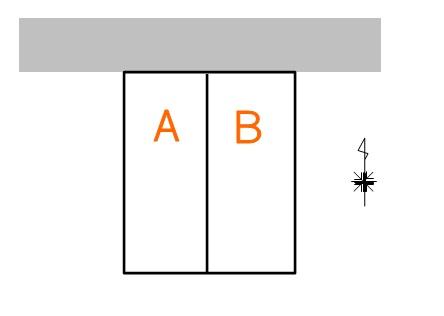 The entire compartment Figure. Yokomae cho subdivision compartment view