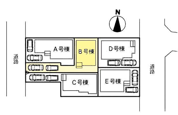 Compartment figure.  ◆ Parking two Allowed ◆ 