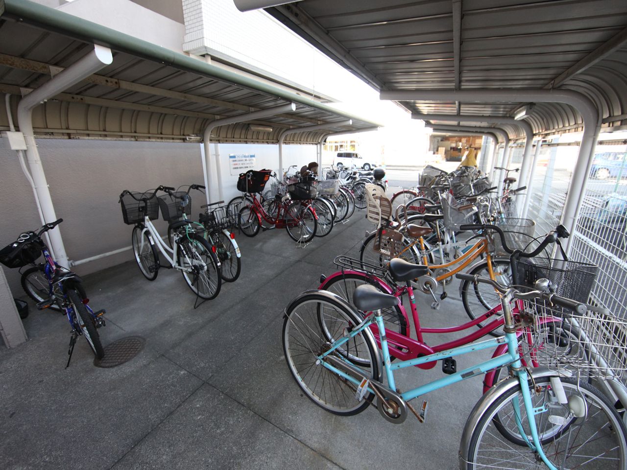 Other common areas. Bicycle-parking space