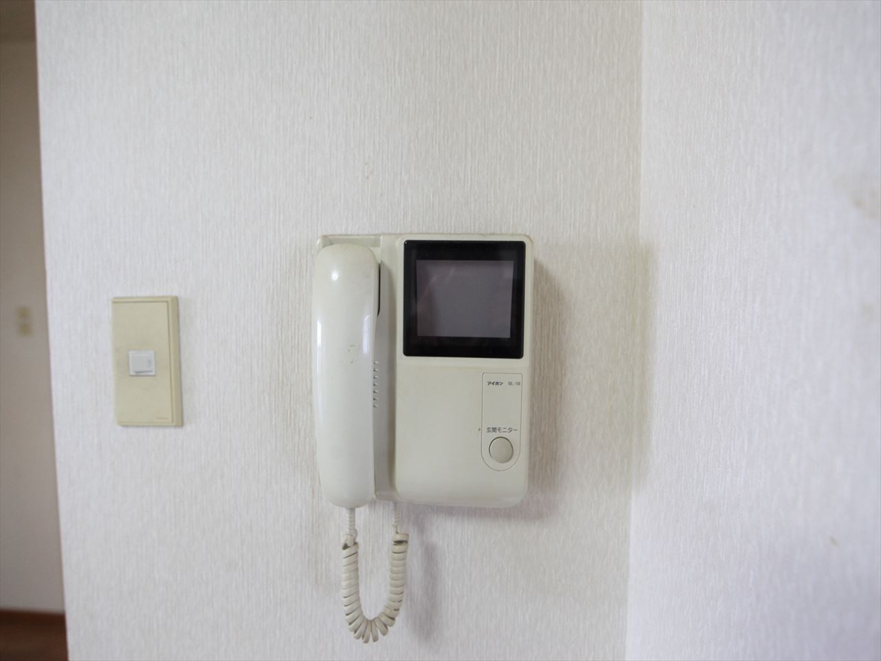 Security. Intercom with TV monitor