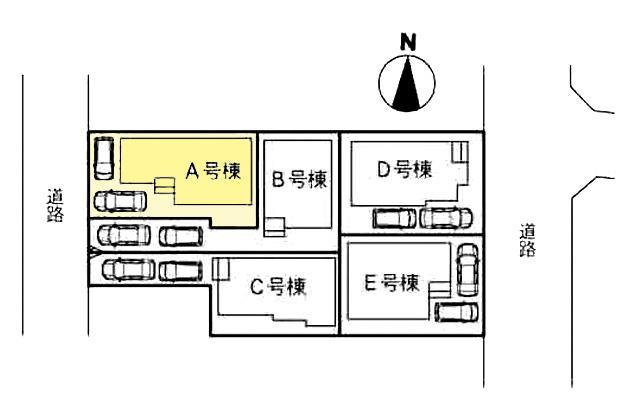 Compartment figure.  ◆ Parking two Allowed ◆ 