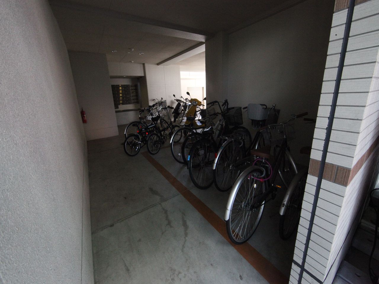 Other common areas. Bicycle-parking space