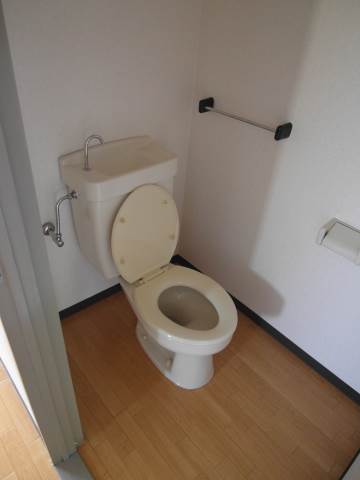 Toilet. Toilet spacious