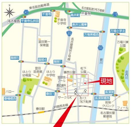 Local guide map