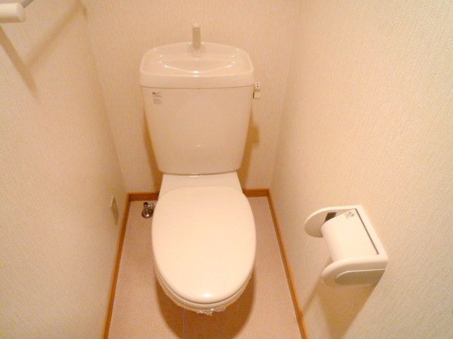 Toilet. Warm toilet toilet