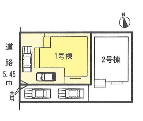 Compartment figure.  ◆ Parking two Allowed ◆ 