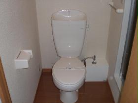 Toilet. It has been making adjacent to the bathroom. 