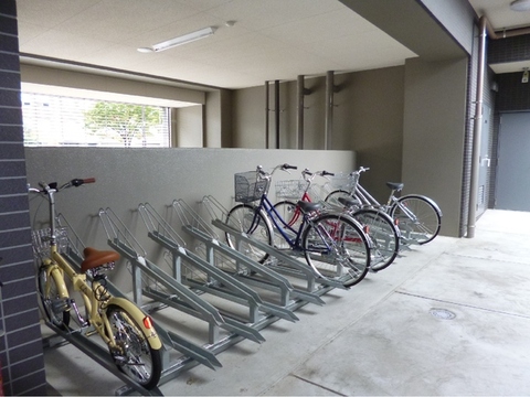 Other common areas. Bicycle-parking space