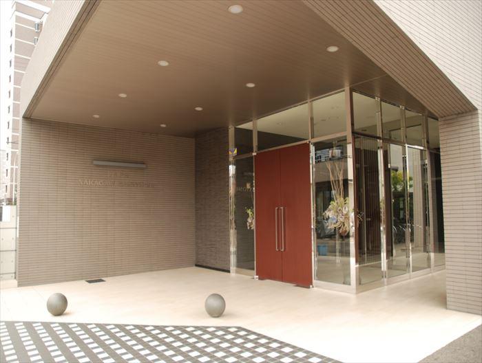 Entrance. Entrance to floating luxury