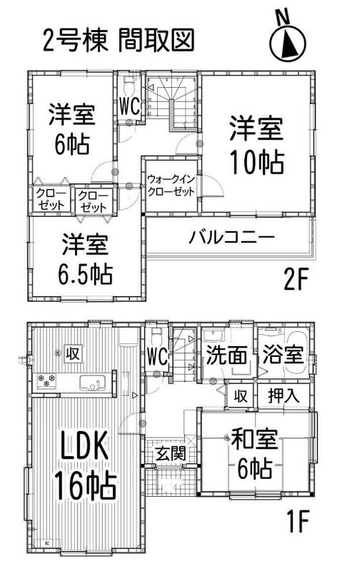 Floor plan. 27 million yen, 4LDK, Land area 125.99 sq m , Building area 105.99 sq m storage space enhancement