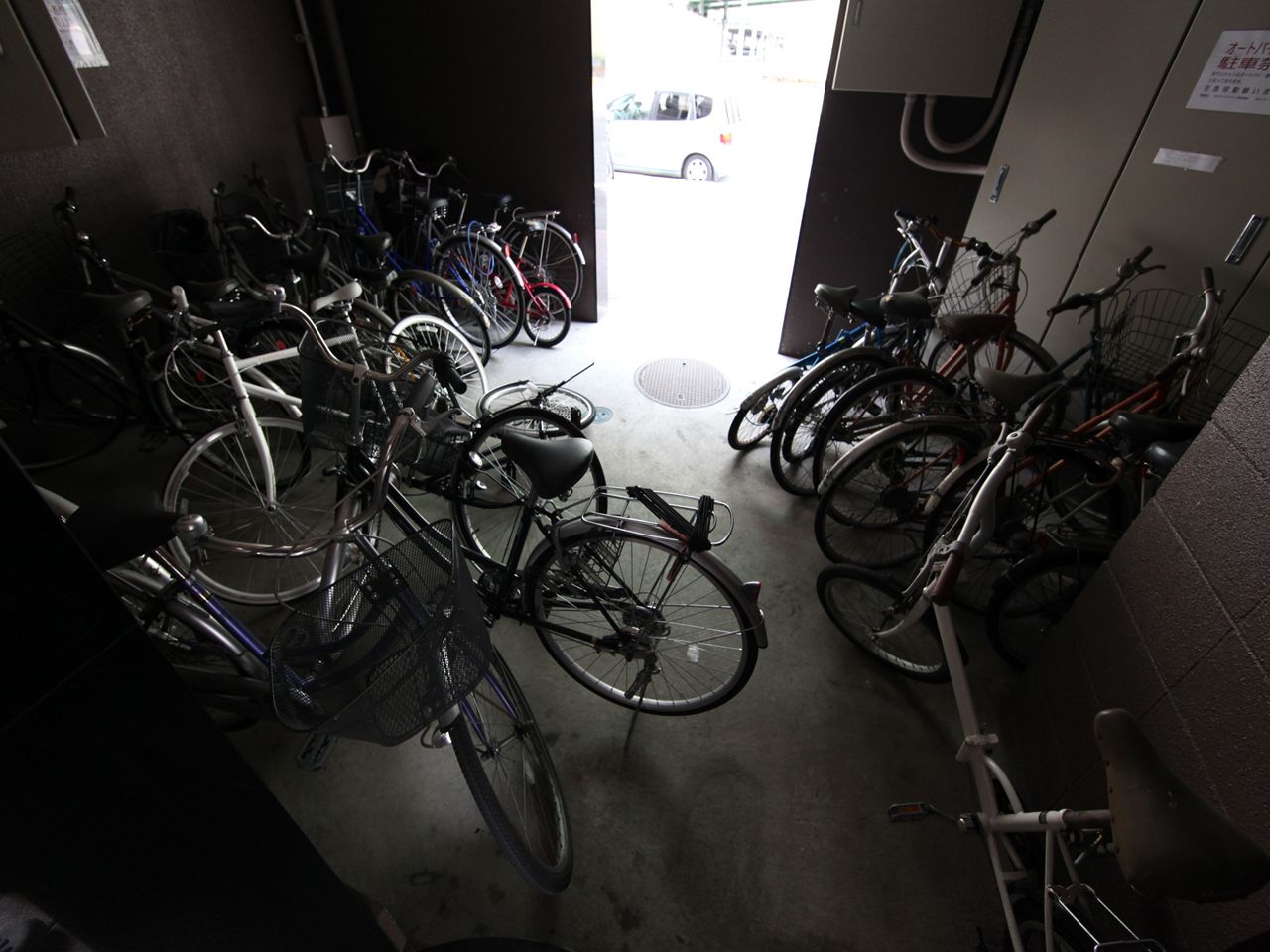 Other common areas. Bicycle-parking space