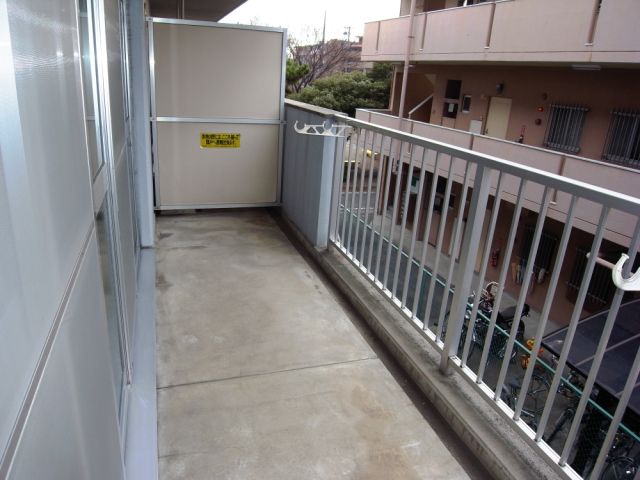 Balcony. It is a veranda. 