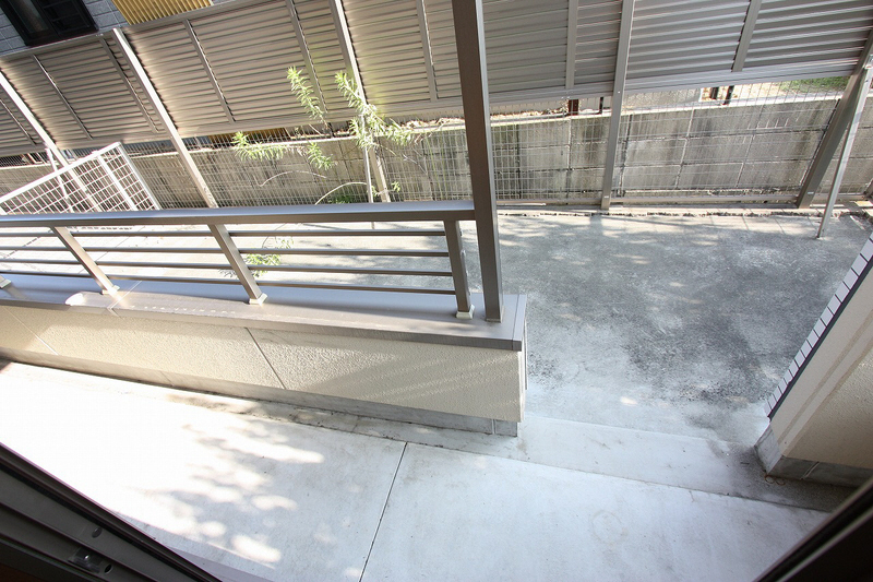 Garden. Veranda and terrace