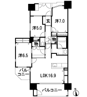Floor: 3LDK, occupied area: 84.32 sq m, Price: 33,100,000 yen ・ 33,400,000 yen