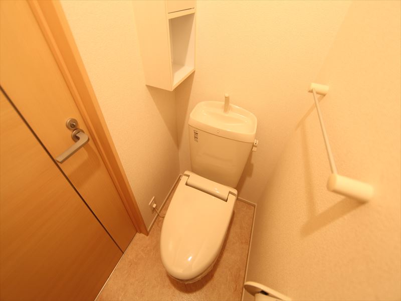 Toilet. Heating toilet seat With a convenient shelf