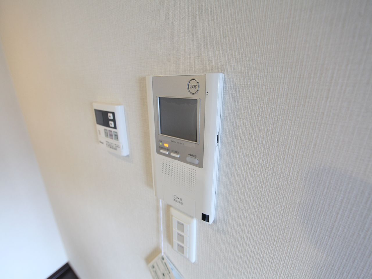 Security. Intercom with TV monitor