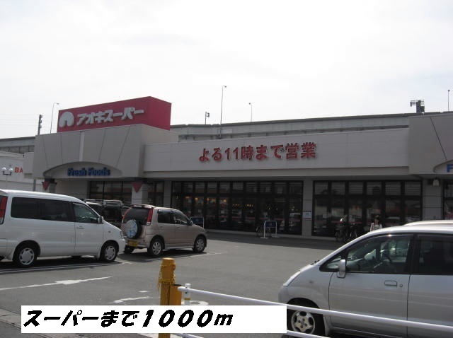 Supermarket. Aoki 1000m until the super (super)