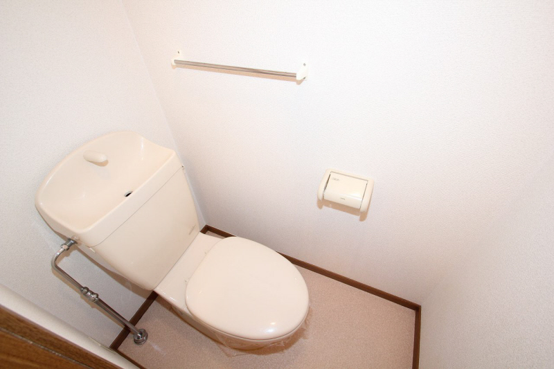 Toilet.  ※ 203, Room interior photograph reference