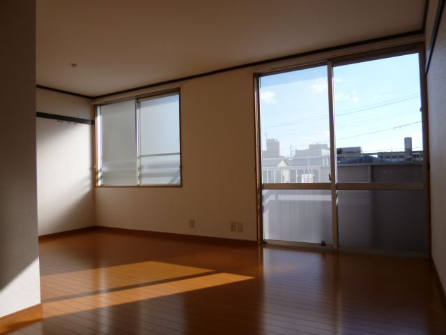 Living and room. Western-style room is sunny