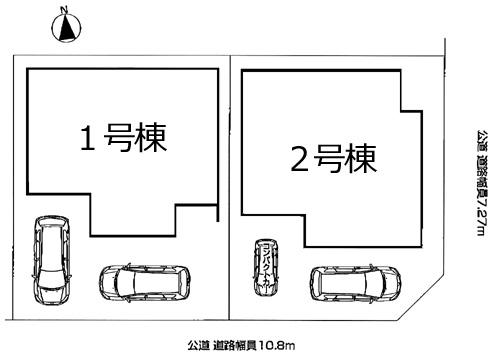 The entire compartment Figure.  ◆ Parking two Allowed ◆ 