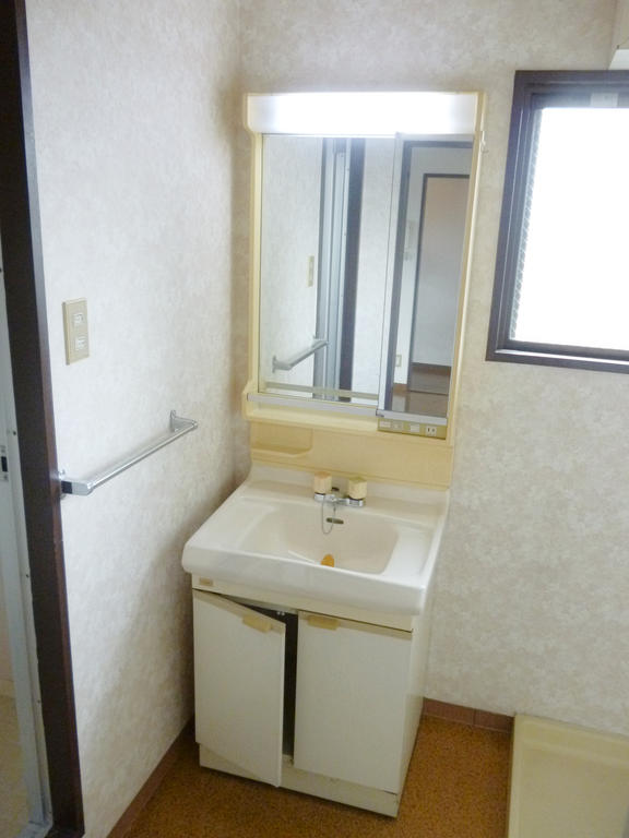 Washroom. Bathroom vanity