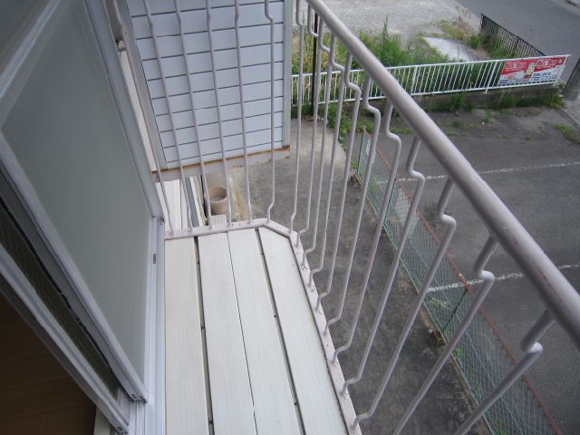 Balcony. It is the perfect south-facing veranda in the laundry. 