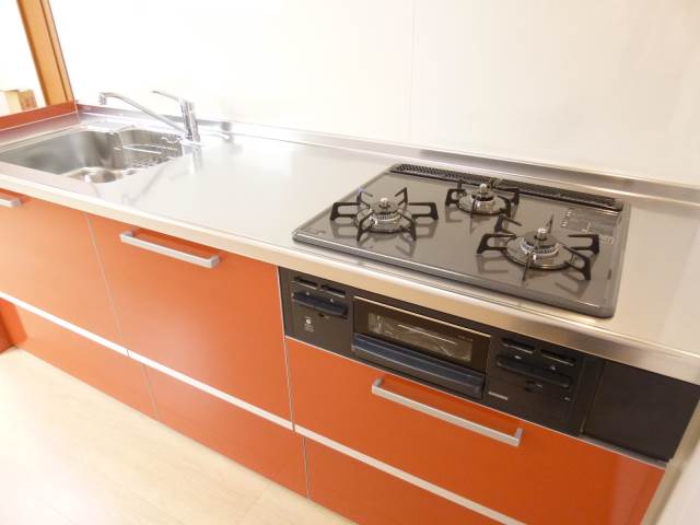 Kitchen. 3-neck system Kitchen (photo image)