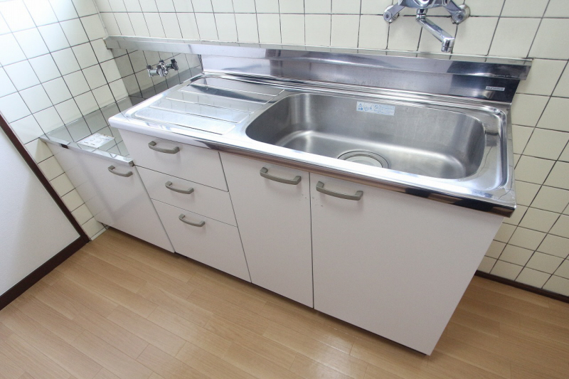 Kitchen. Large sink like dying cuisine