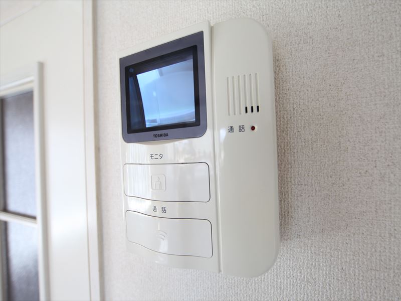 Security. Monitor with intercom of peace of mind