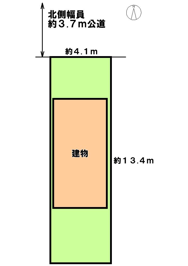 Compartment figure. 8 million yen, 3K, Land area 55.21 sq m , Building area 49.67 sq m layout
