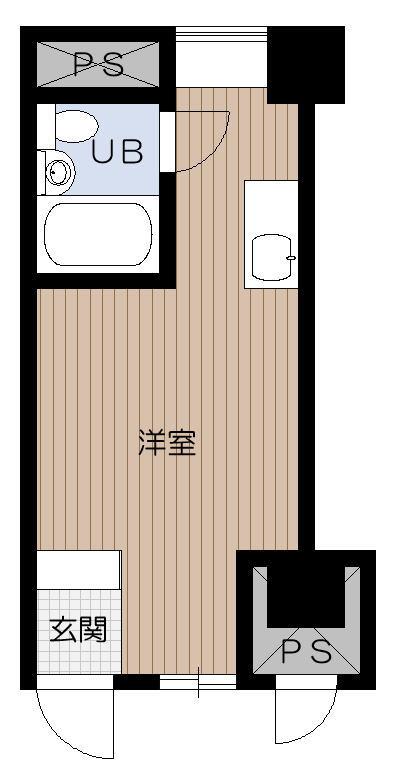 Floor plan. Price 2.9 million yen, Occupied area 17.28 sq m