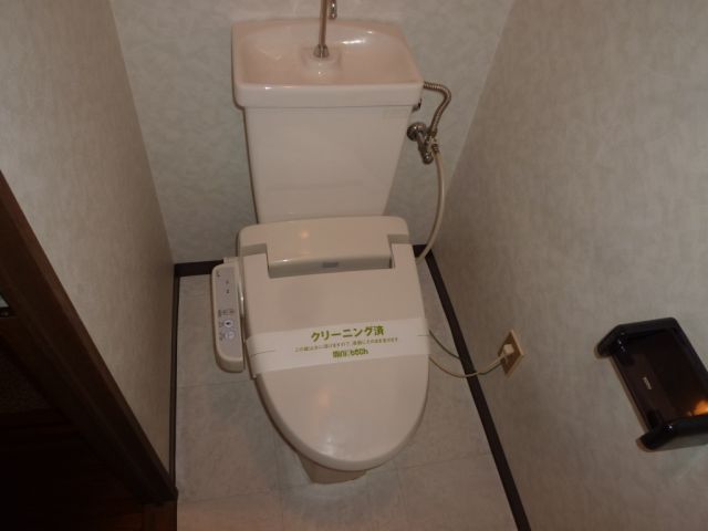 Toilet. Warm water washing toilet seat