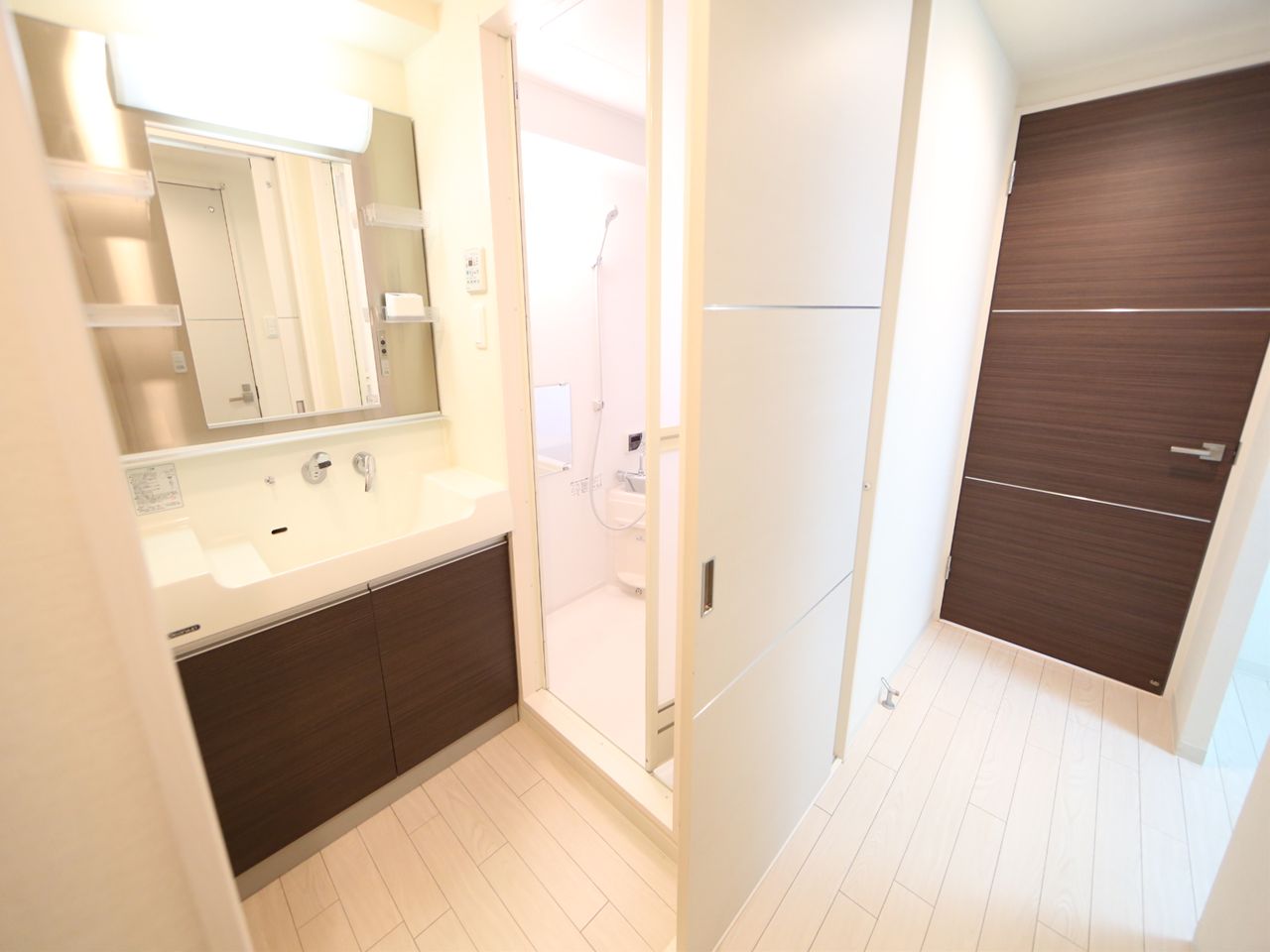 Washroom. Dressing room Independent wash basin (with shampoo dresser)