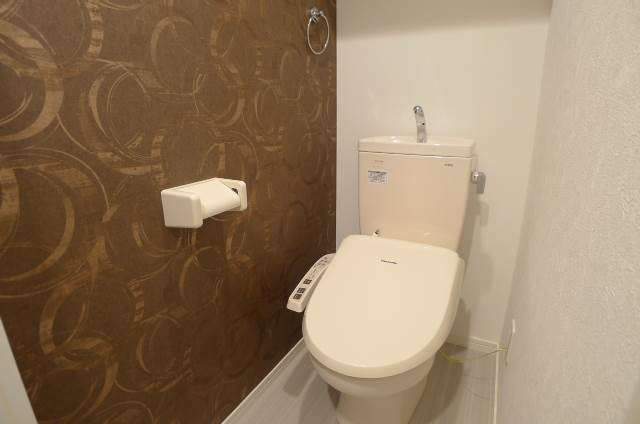 Toilet. Washlet (The photograph is an image)