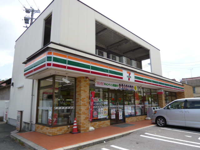 Convenience store. Seven-Eleven Nagoya Inabaji the town store (convenience store) to 380m