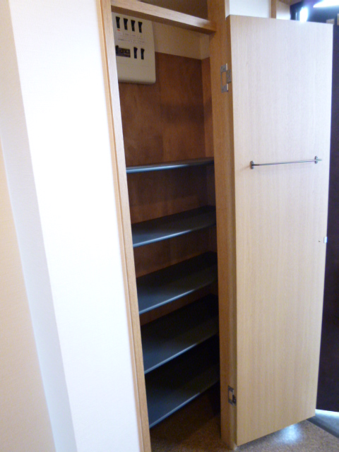 Entrance. Equipped cupboard