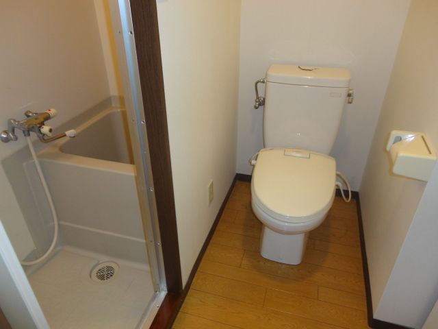 Toilet. Space to settle down