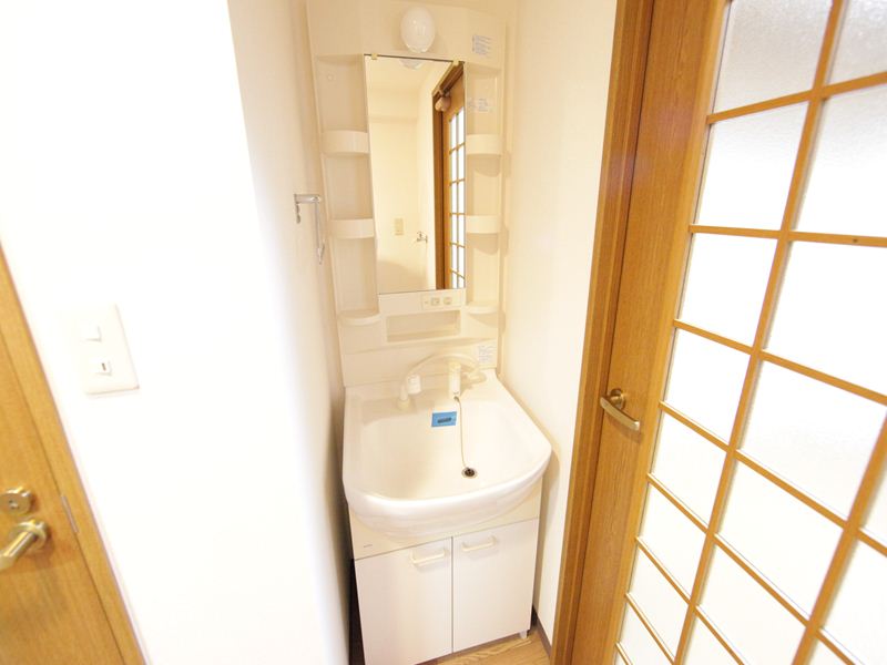 Washroom. With shampoo dresser