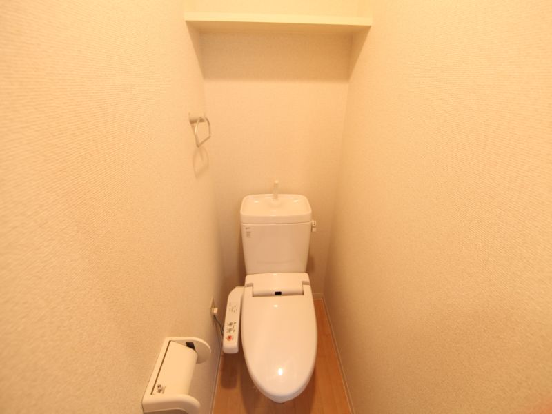 Toilet. With warm water washing toilet seat