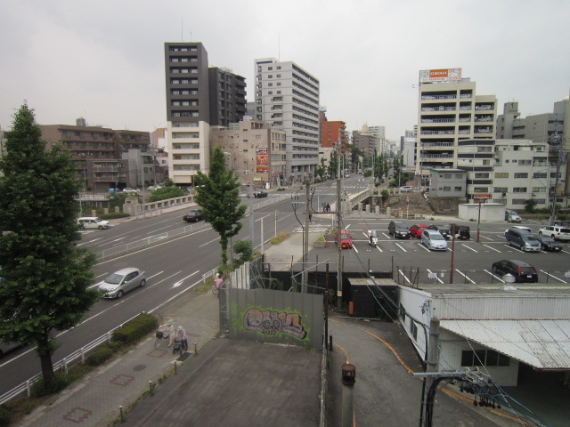 View. Shooting from the window overlooking the Osu district