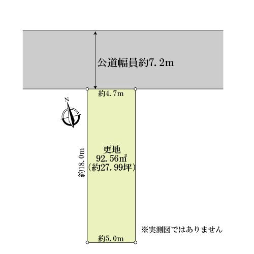 Compartment figure. Land price 14 million yen, Land area 92.56 sq m