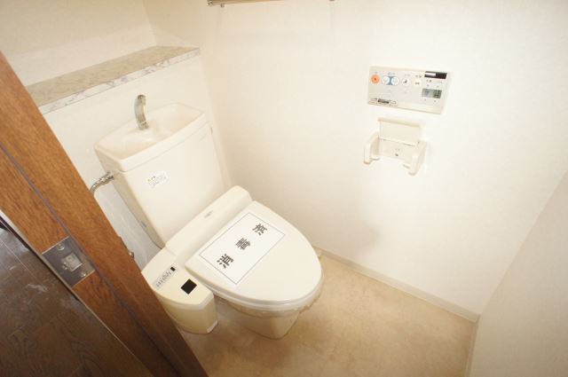 Toilet. The point is there is little storage.