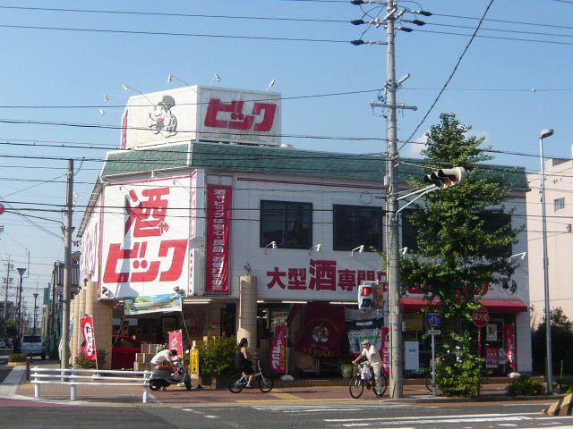 Shopping centre. 600m until the sake of big (shopping center)