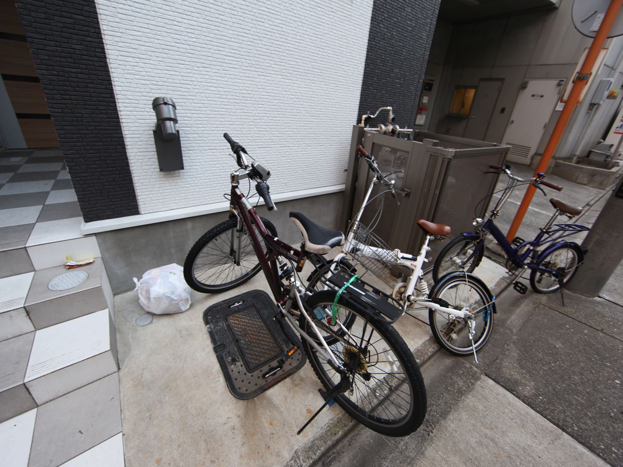 Other common areas. Bicycle-parking space