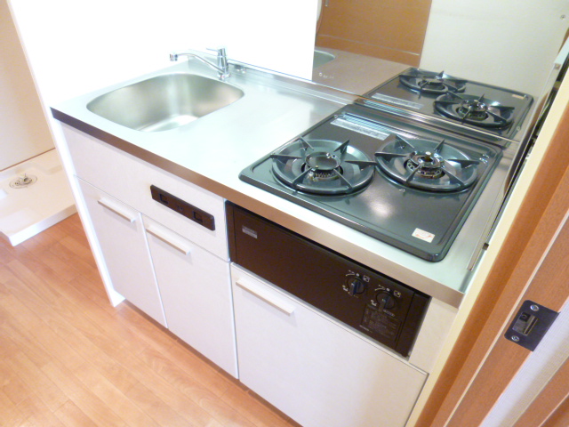 Kitchen. Easy to cook, Gas two-burner system Kitchen ☆