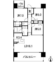 Floor: 3LDK + WIC, the occupied area: 77.76 sq m, Price: TBD