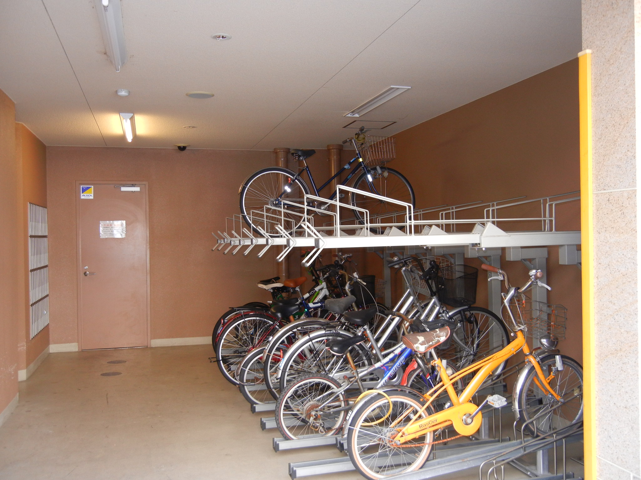 Other common areas. Bicycle-parking space